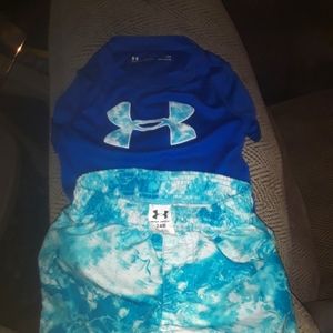 Under armour short outfit